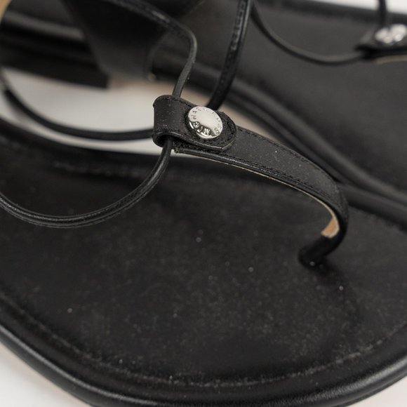 MICHAEL Michael Kors Sofia Ankle-Wrap Thong Sandals - Picture 7 of 7